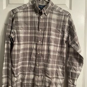 Ralph Lauren Youth Large 14/16 Checkered Button Down
